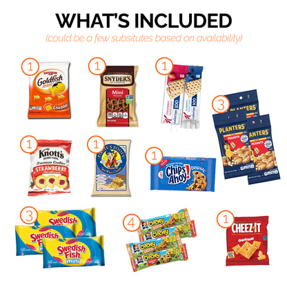 Halloween Care Package Snack box (45) Candy Snacks Assortment Trick or Treat Cookies Food Bars Toys Variety Gift Pack Box Bundle Mixed Bulk Sampler for Children Kids Boys Girls College Students Office