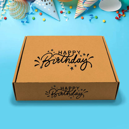 Birthday Gift Basket Care Package (45 Count) Snacks Food Cookies Chips Candy Party Variety Gift Box Pack Assortment Basket Bundle Mix Bulk Sampler